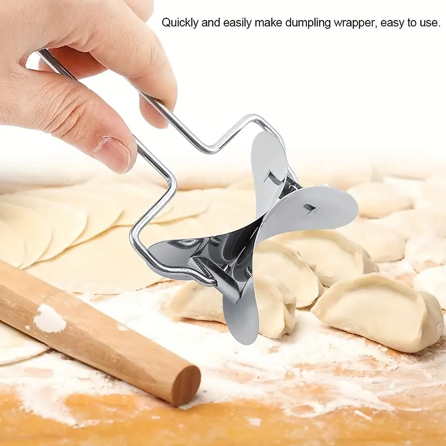 Puri Cutter Stainless Steel Roller Machine for Baking Tools Puri Cutter Stainless Steel Roller Machine for Baking Tools